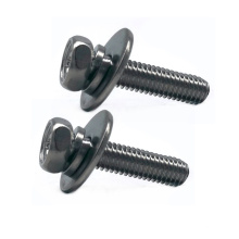 Stainless Steel Slotted hex head machine combination screw